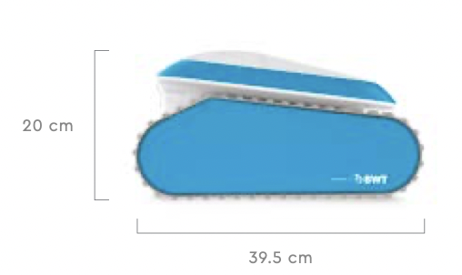 Robot piscina dimensioni